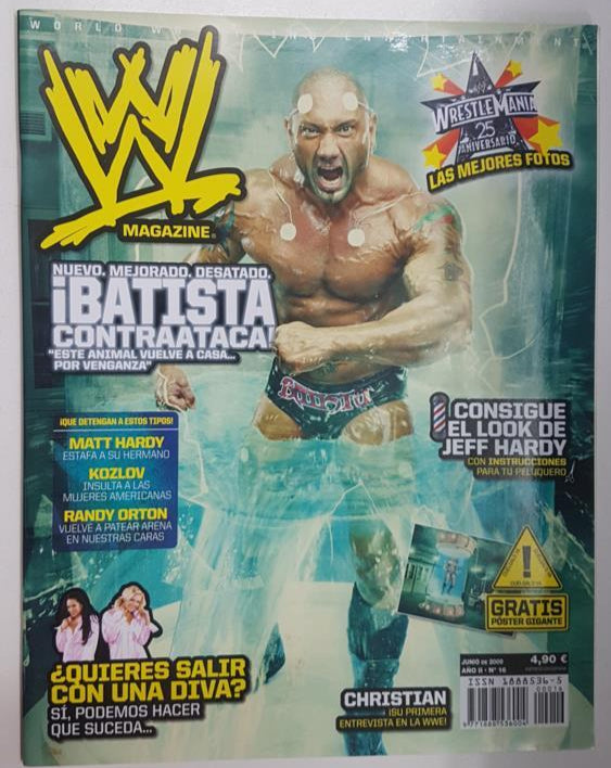 WWE Magazine from Mexico June 2009 Magazine PWcatalog