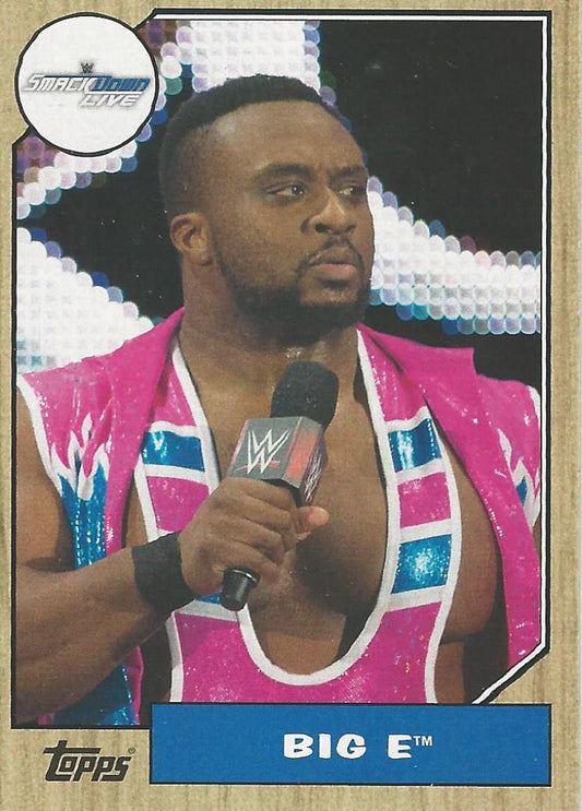 WWE Topps Heritage 2017 Big E #14