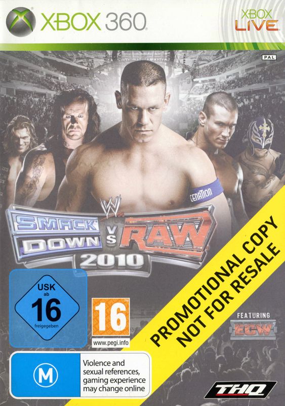 WWE SmackDown vs. Raw 2010 [Xbox 360] PWcatalog