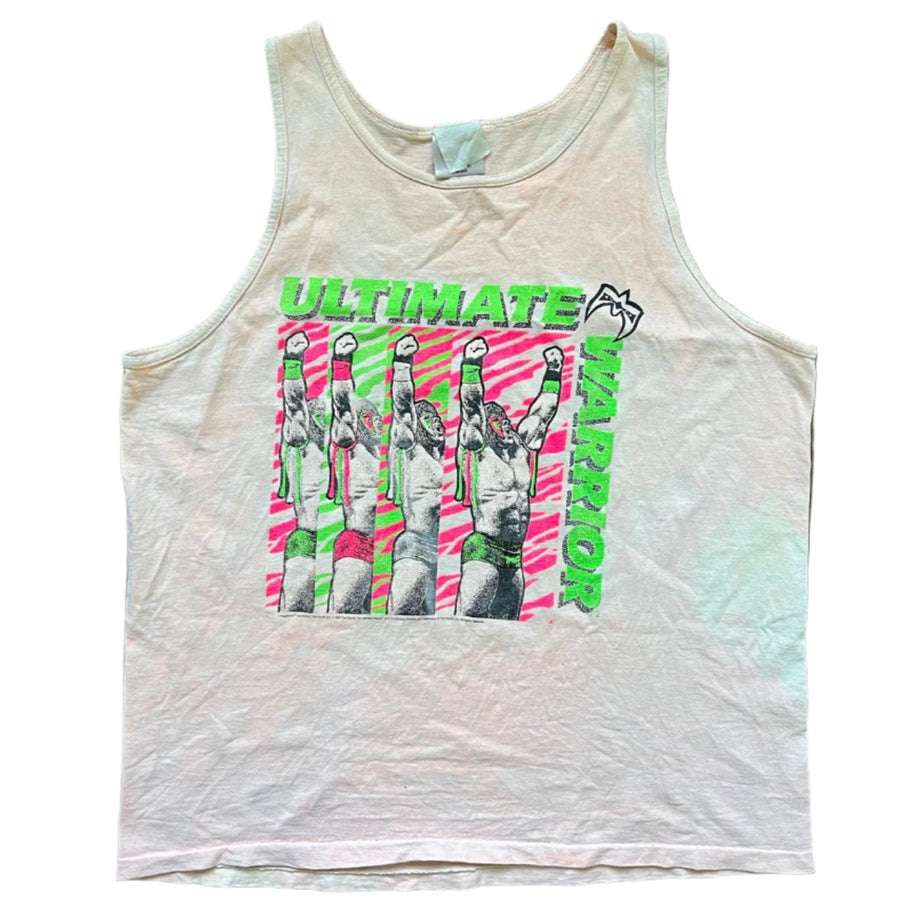 1990 WWF Ultimate Warrior T-Shirt Pwcatalog