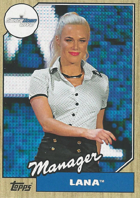 WWE Topps Heritage 2017 Lana #27