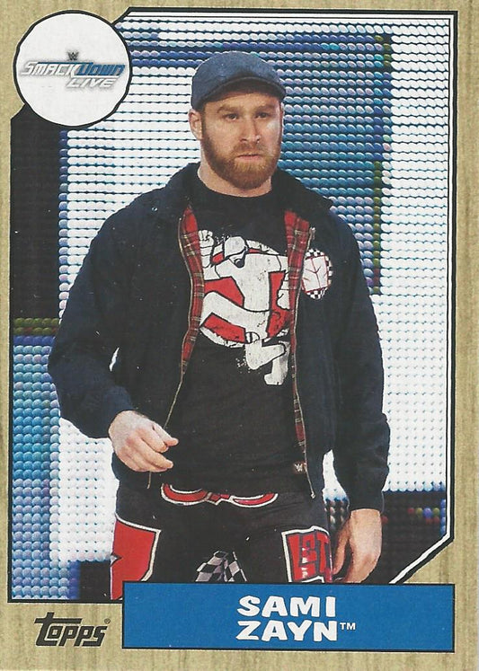 WWE Topps Heritage 2017 Sami Zayn #32