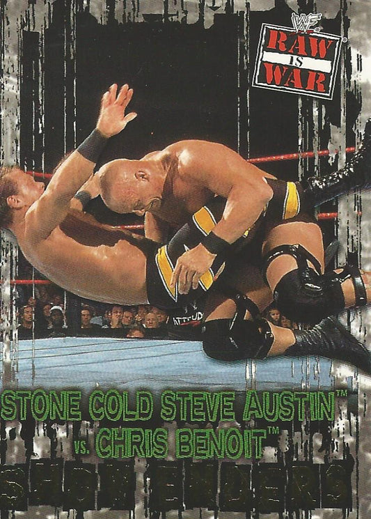 WWF Fleer Raw 2001 Stone Cold Steve Austin #87