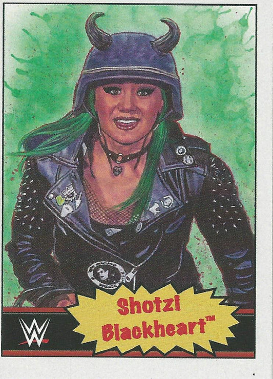 WWE Topps Living Set 2021 Shotzi Blackheart #87
