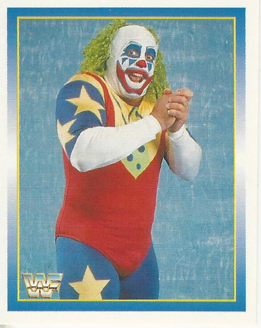 WWF Merlin Stickers 1995 Doink the Clown #87