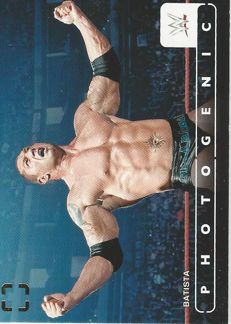 WWE Panini Photogenic 2024 Batista #87