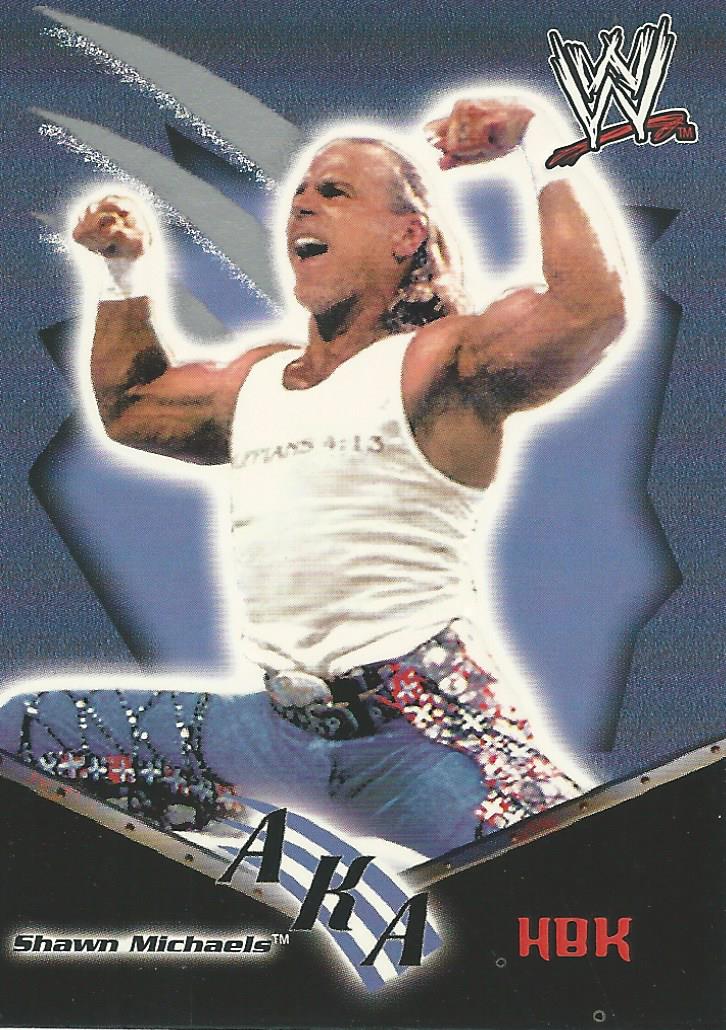 WWE Fleer Royal Rumble 2002 Shawn Michaels #87