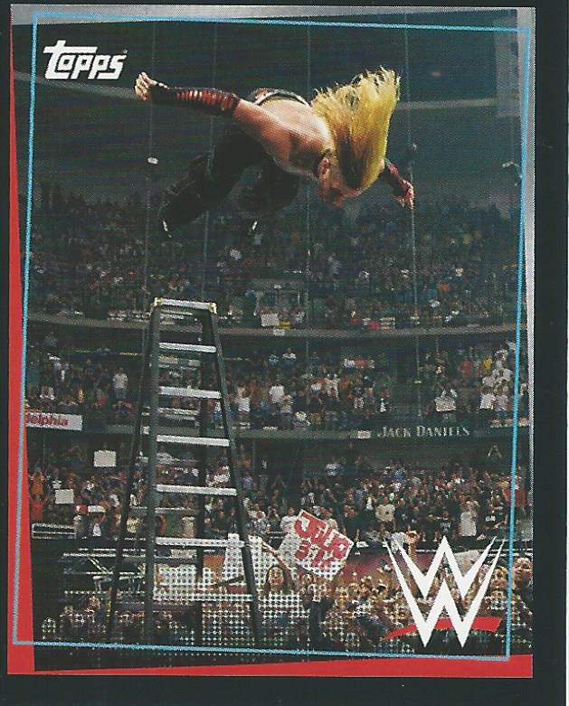 WWE Topps Road to Wrestlemania Stickers 2021 Jeff Hardy #87