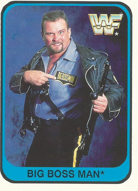 WWF Merlin 1991 Big Boss Man #87