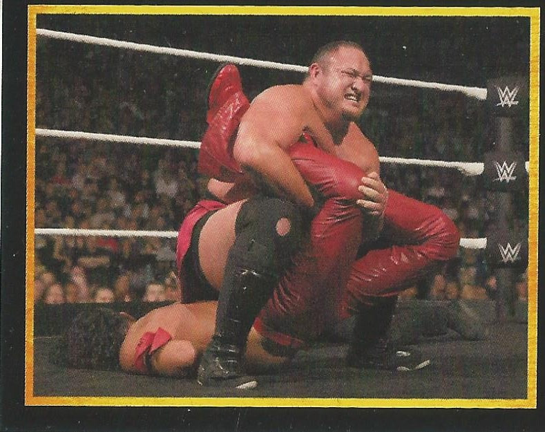 WWE Topps Stickers 2017 Samoa Joe #87