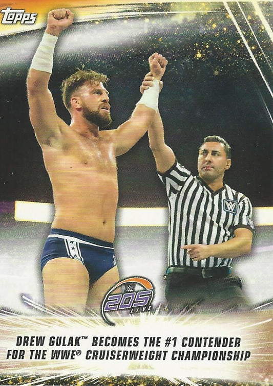 WWE Topps Summerslam 2019 Drew Gulak #87