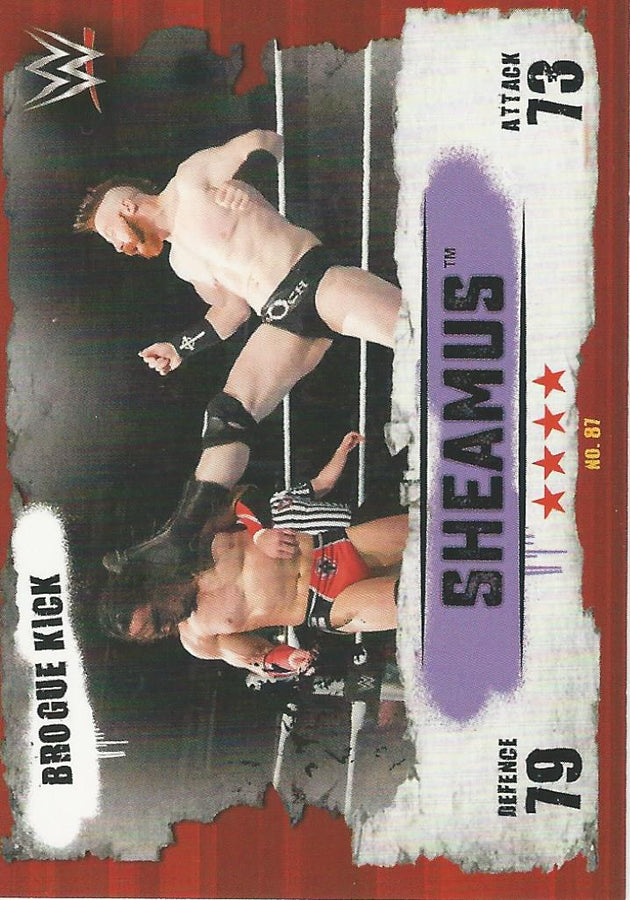 WWE Topps Slam Attax Takeover 2016 Sheamus #87