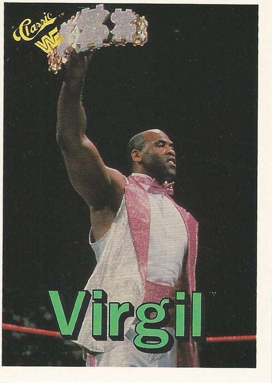WWF Classic Trading Cards 1990 Virgil No.87 trading card PW Catalog