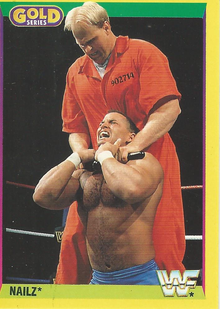 WWF Merlin Gold Series 2 1992 Nailz #87