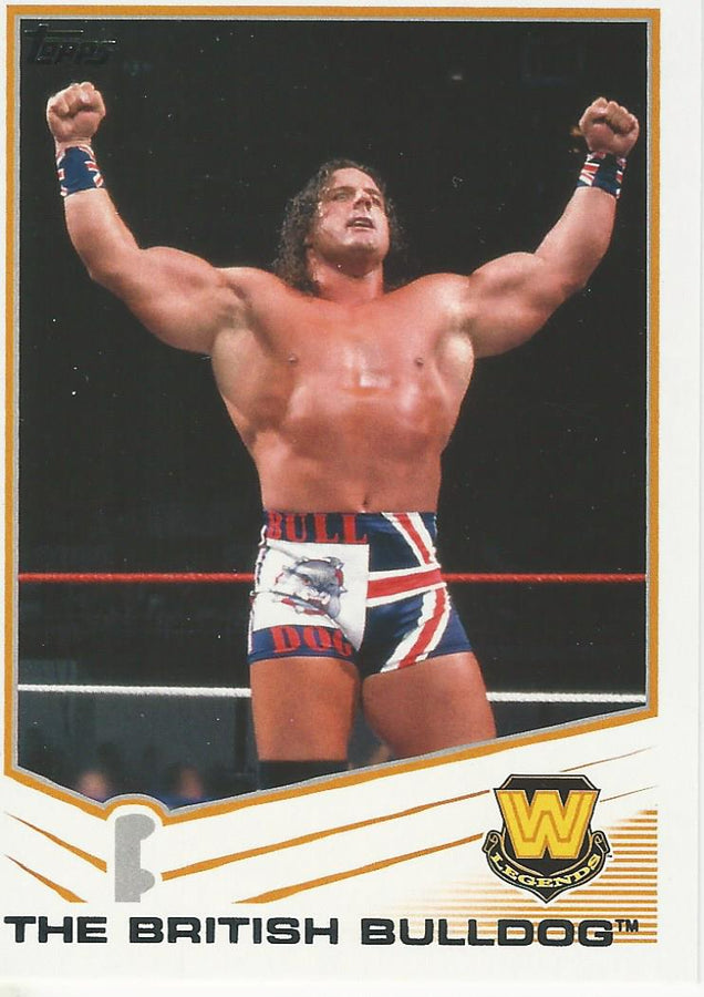 WWE Topps 2013 British Bulldog #87