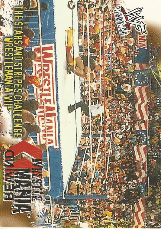 WWF Fleer Wrestlemania 2001 Sgt Slaughter #87