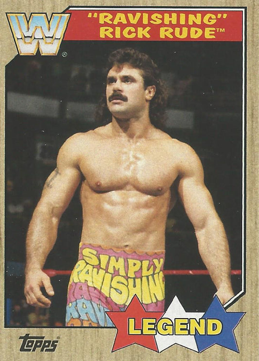 WWE Topps Heritage 2017 Rick Rude #87