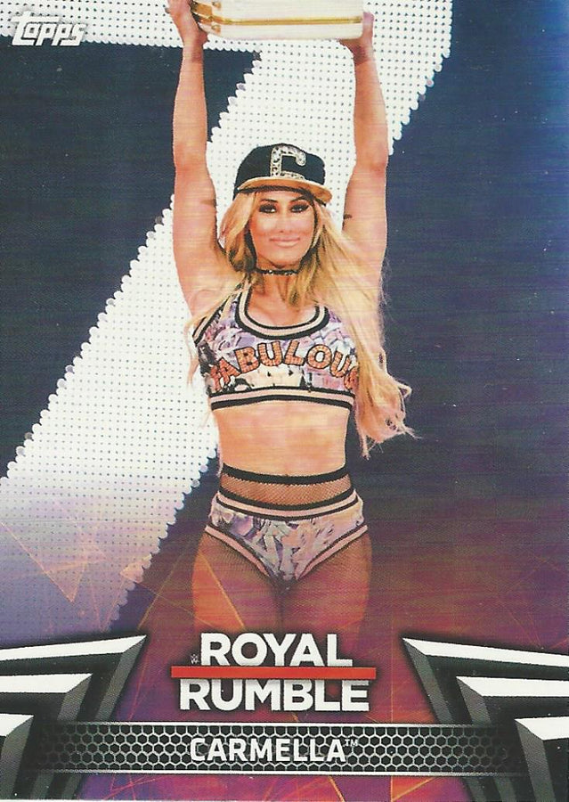 WWE Topps Women Division 2018 Carmella RR-13 trading card PW Catalog
