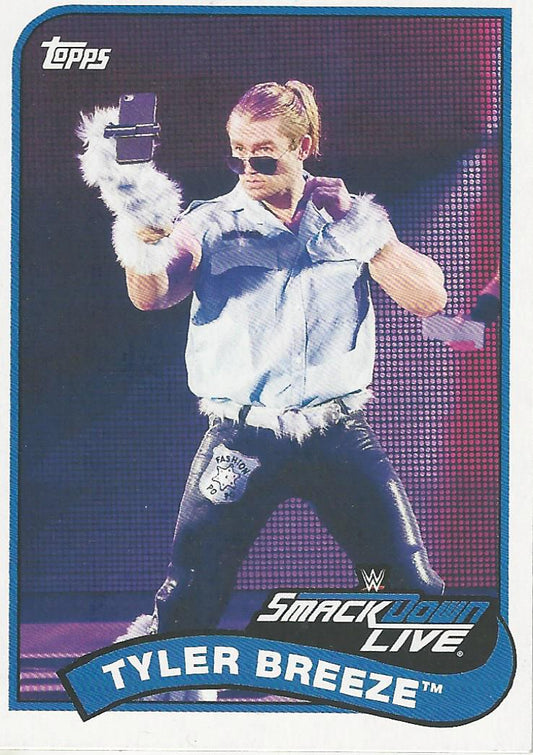 WWE Topps Heritage 2018 Tyler Breeze #87