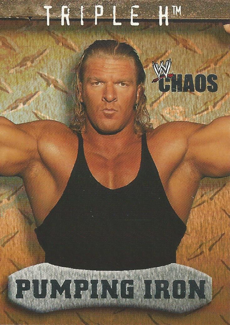 WWE Fleer Chaos 2004 Triple H #87
