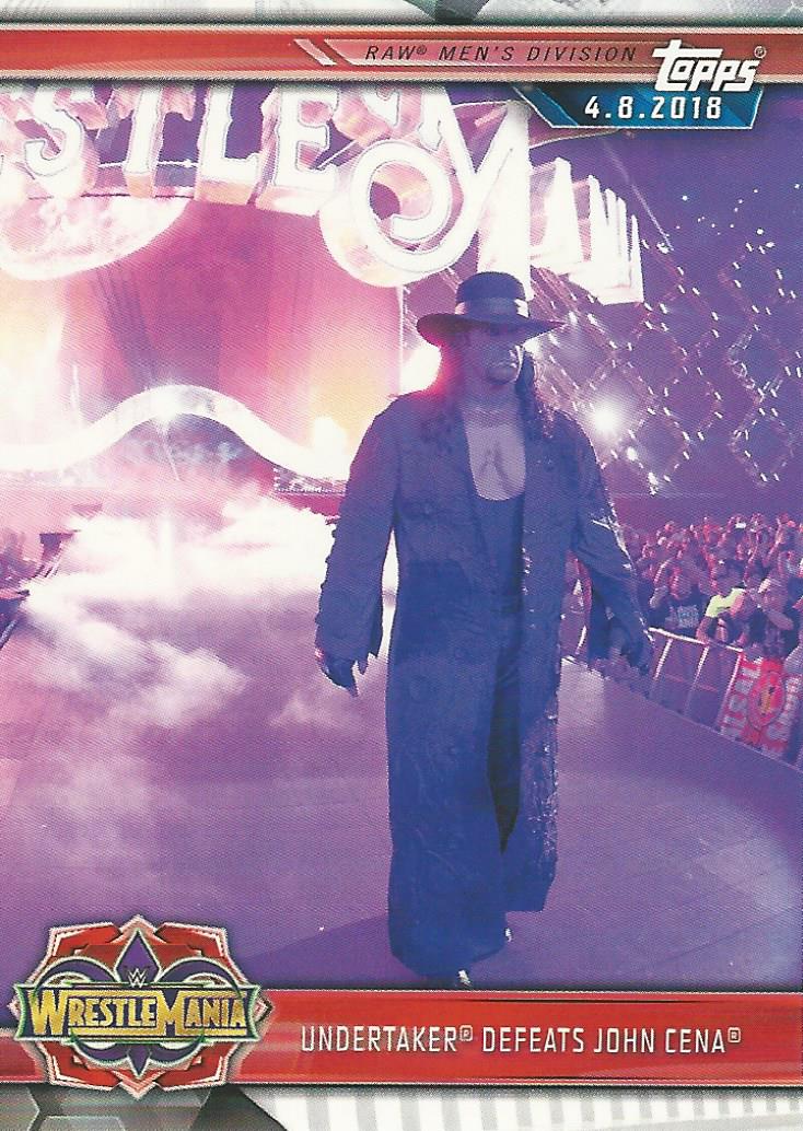 WWE Topps Champions 2019 Undertaker #37