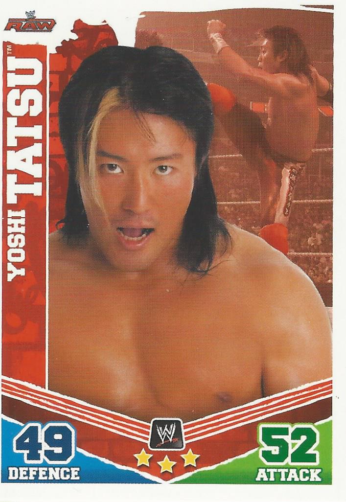 WWE Topps Slam Attax Mayhem 2010 Yoshi Tatsu #87
