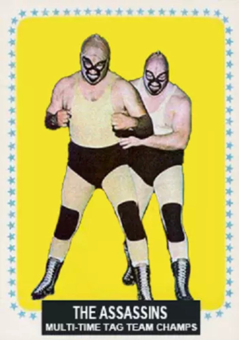 The Assassins trading card PW Catalog