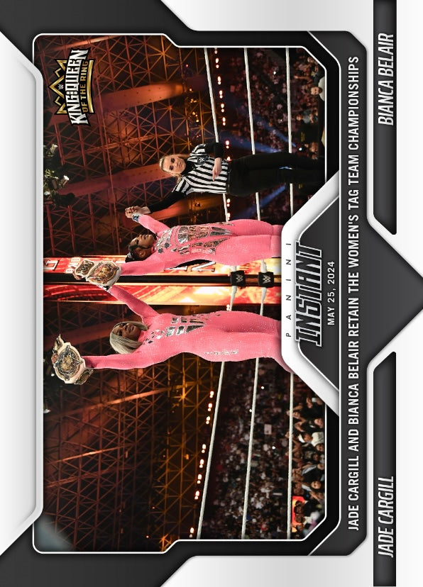 Jade Cargill / Bianca Belair – Jade Cargill and Bianca Belair Retain the Women’s TAG Team Championship trading card PW Catalog