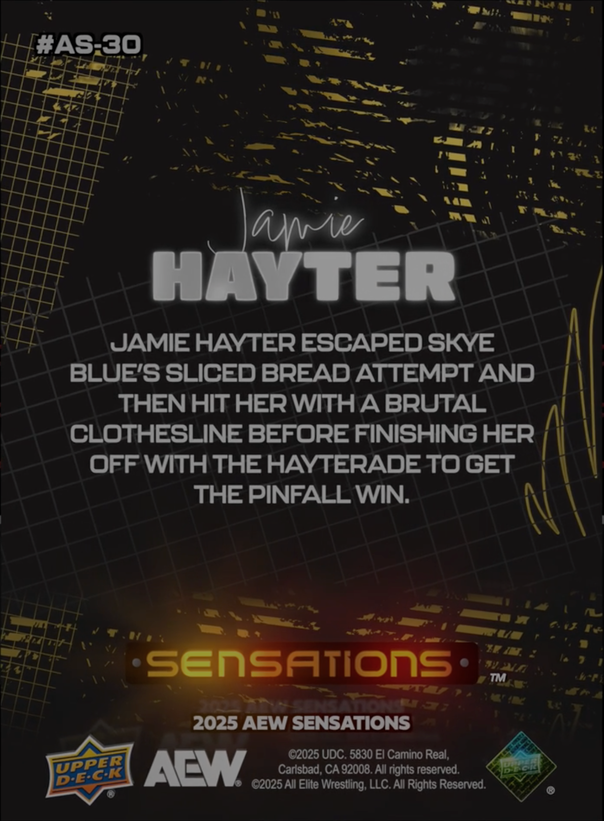 10/15/25 – Jamie Hayter – Jamie Hayter Defeats Skye Blue AY Dynamite