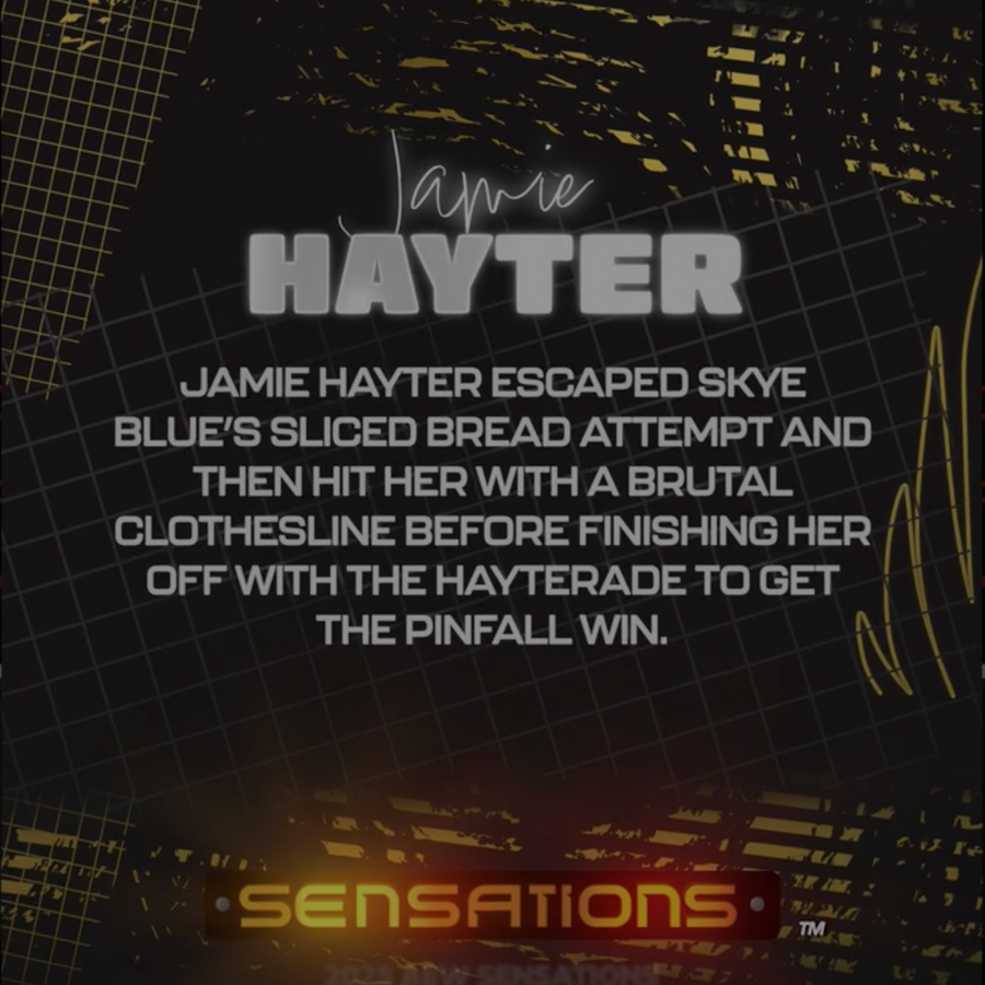 10/15/25 – Jamie Hayter – Jamie Hayter Defeats Skye Blue AY Dynamite