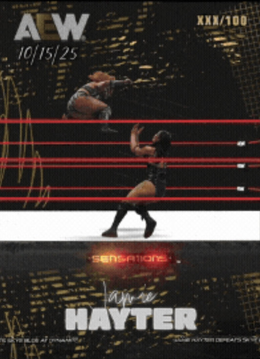 10/15/25 – Jamie Hayter – Jamie Hayter Defeats Skye Blue AY Dynamite
