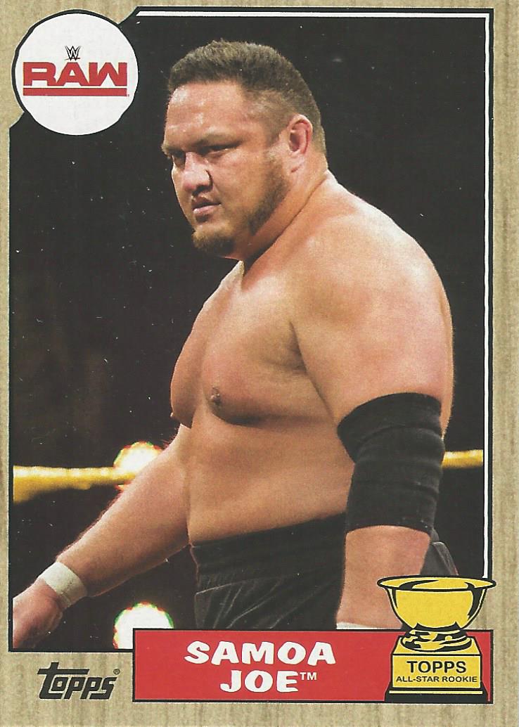 WWE Topps Heritage 2017 Samoa Joe #33