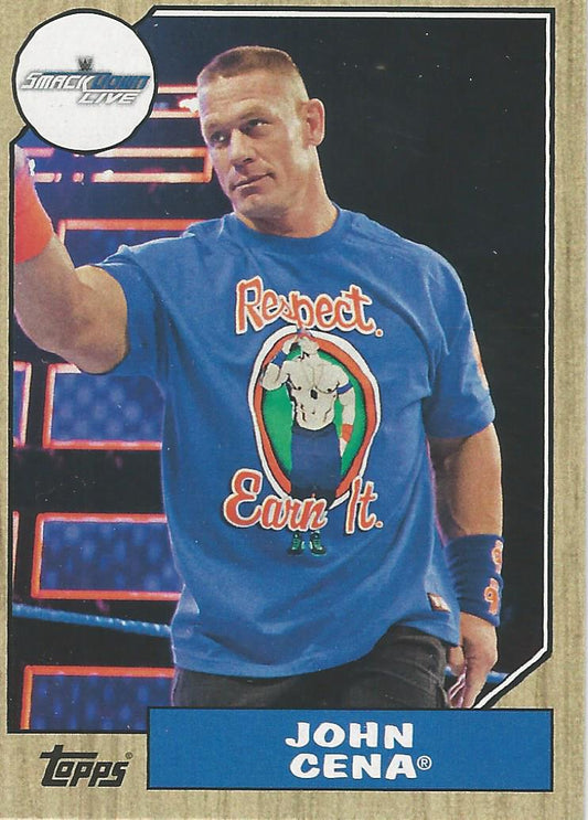 WWE Topps Heritage 2017 John Cena #53