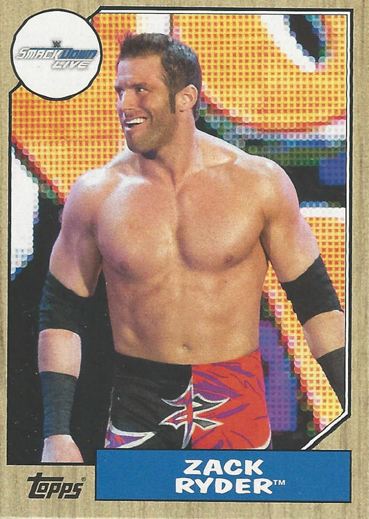 WWE Topps Heritage 2017 Zack Ryder #67