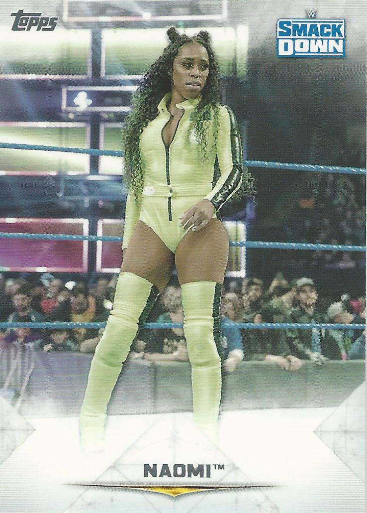 WWE Topps Undisputed 2020 Naomi #42