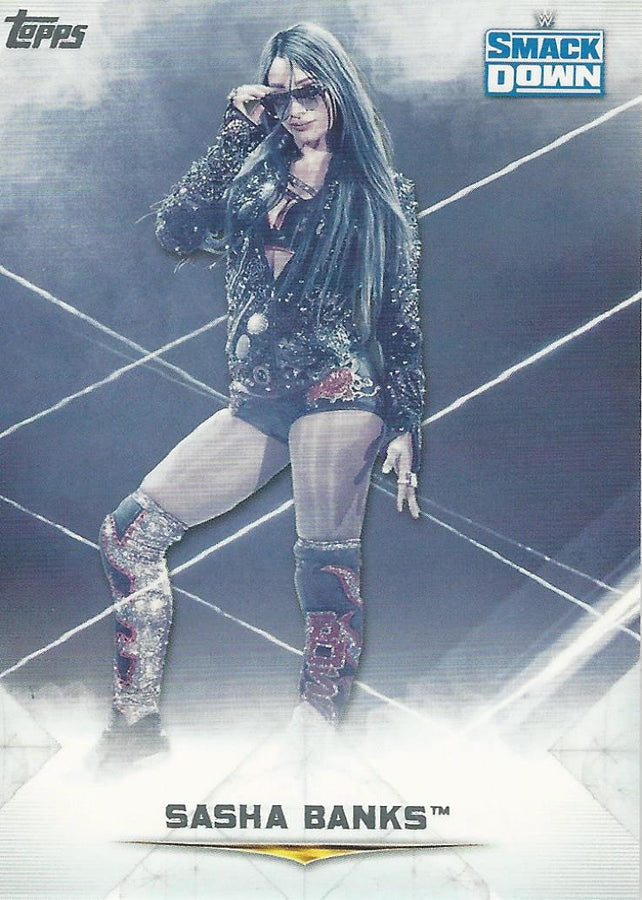 WWE Topps Undisputed 2020 Sasha Banks #47