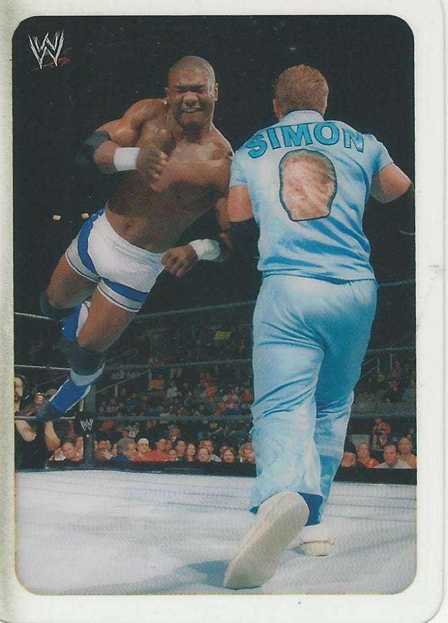 WWE Edibas Lamincards 2005 Shelton Benjamin #88