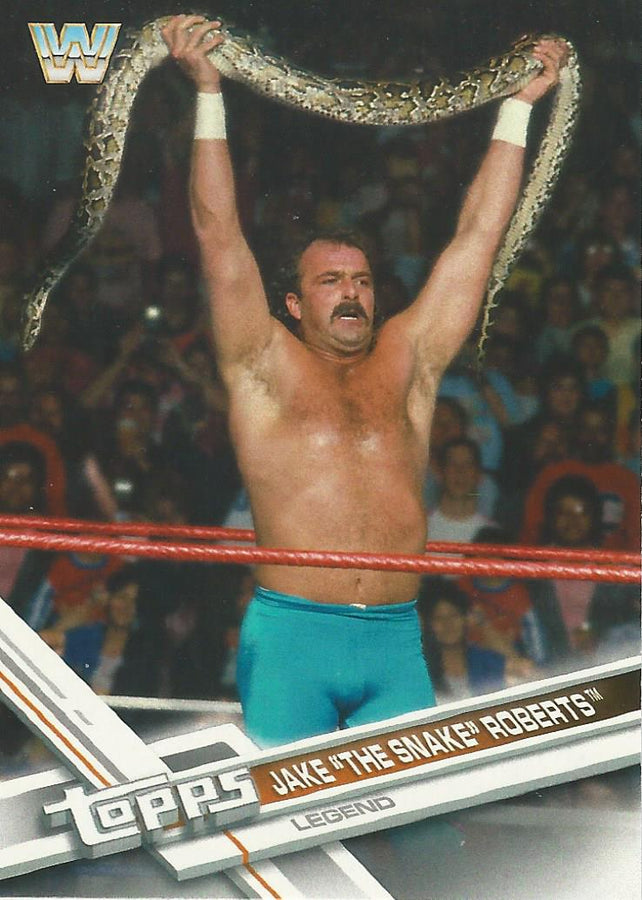 WWE Topps Then Now Forever 2017 Jake the Snake Roberts #188