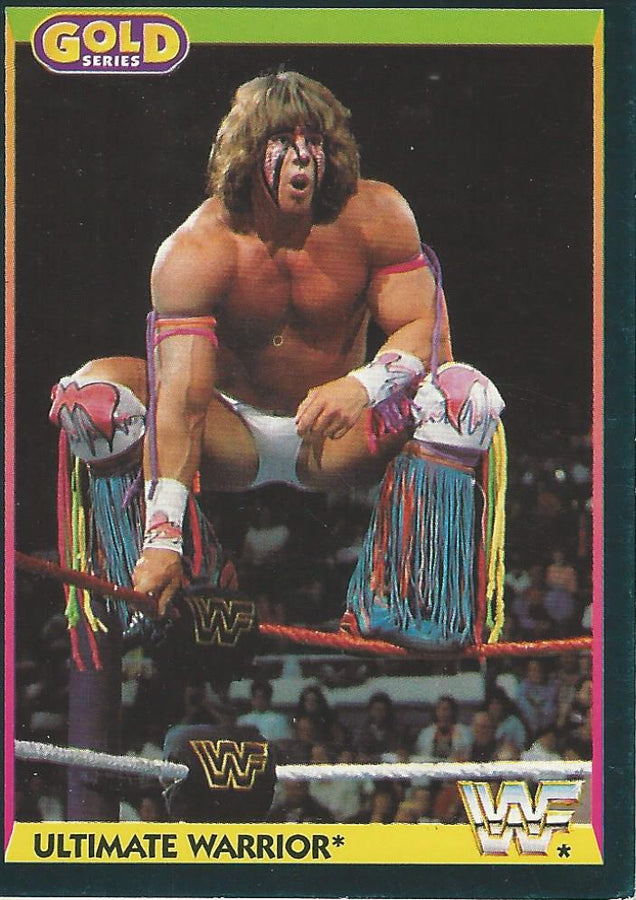 WWF Merlin Gold Series 1 1992 Ultimate Warrior #88