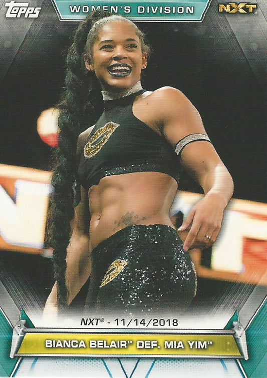 WWE Topps Women Division 2019 Bianca Belair #88