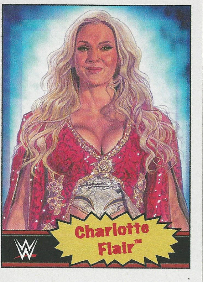 WWE Topps Living Set 2021 Charlotte Flair #88
