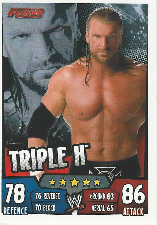 WWE Topps Slam Attax Rumble 2011 Triple H #88