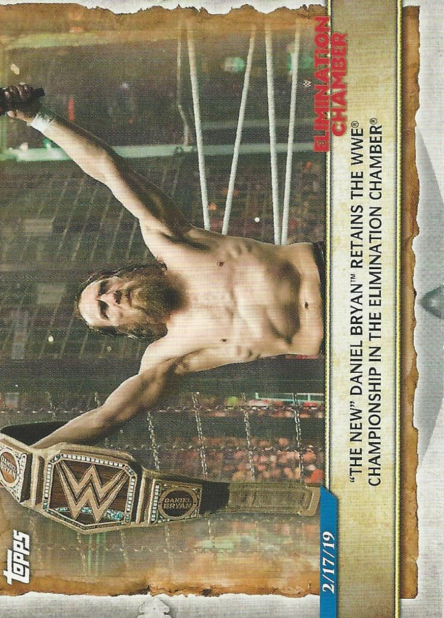 WWE Topps Road to Wrestlemania 2020 Daniel Bryan #88