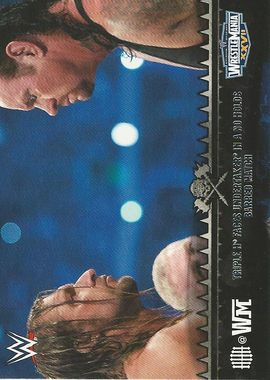 WWE Topps Road to Wrestlemania 2015 Triple H 8 of 10 trading card PW Catalog
