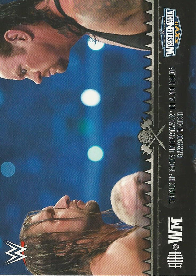 WWE Topps Road to Wrestlemania 2015 Triple H 8 of 10 trading card PW Catalog