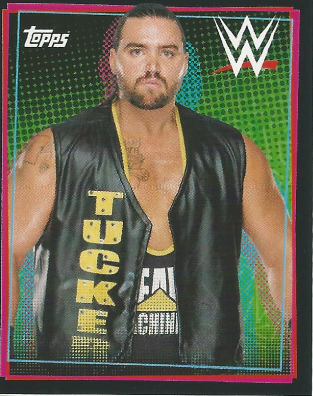 WWE Topps Road to Wrestlemania Stickers 2021 Tucker #88