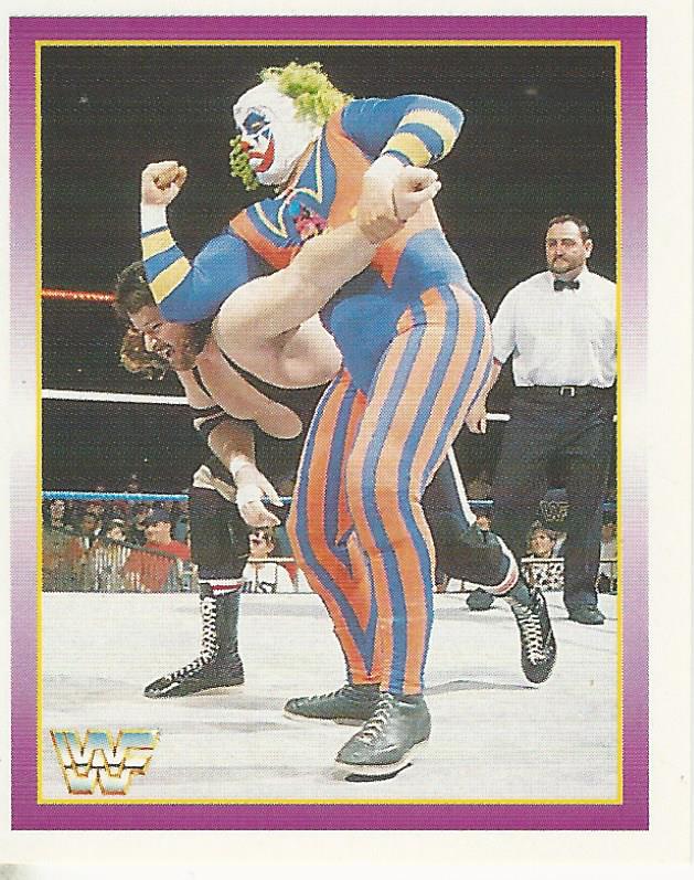 WWF Merlin Stickers 1995 Doink the Clown #88