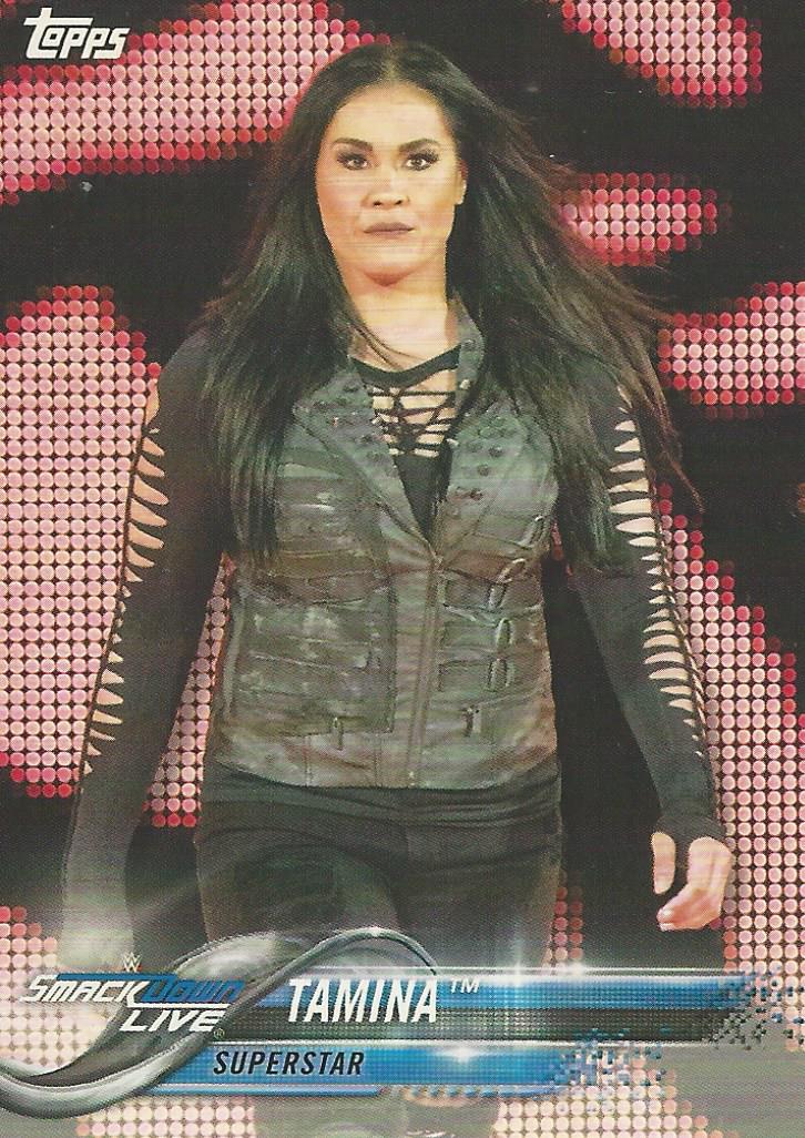 WWE Topps 2018 Tamina #88