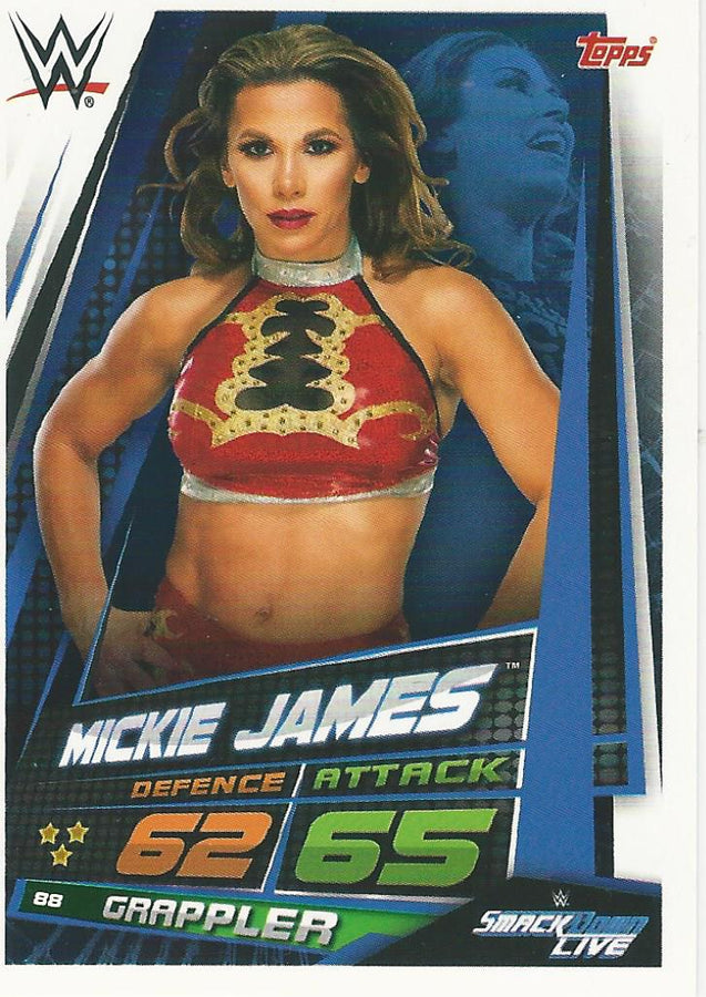 WWE Topps Slam Attax Universe 2019 Mickie James #88