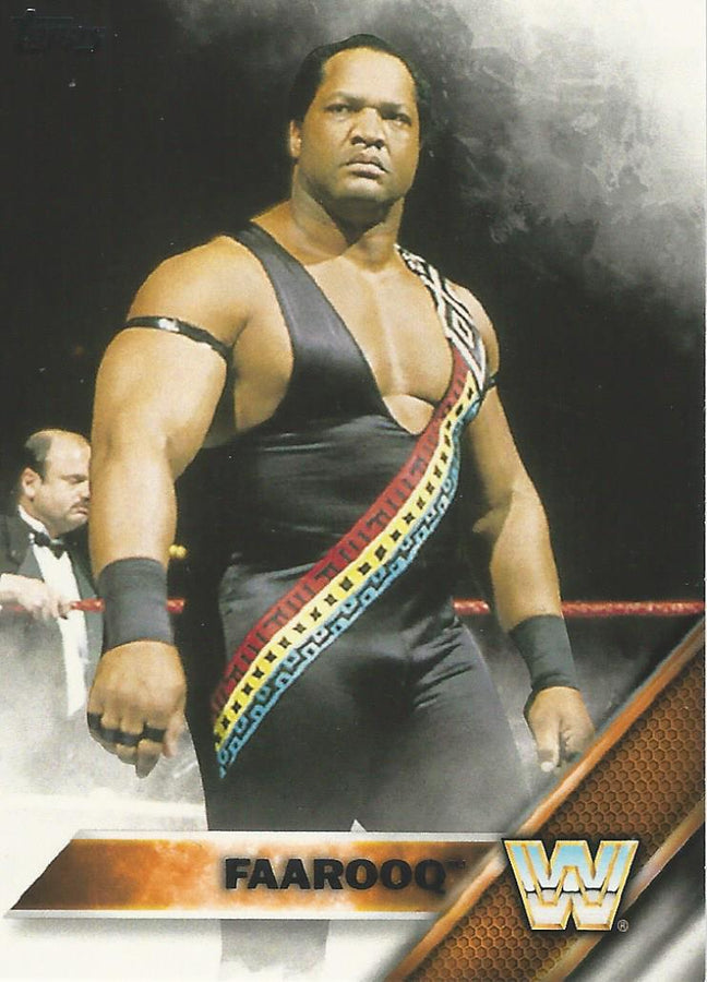 WWE Topps 2016 Faarooq #88